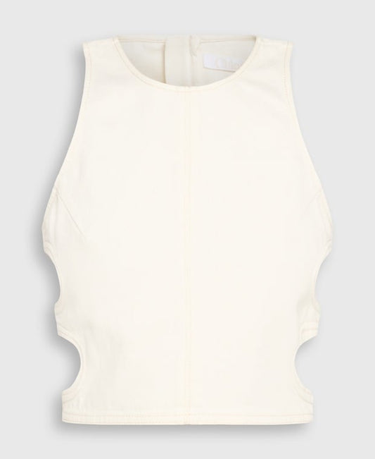 Chloé Crop top White Gold