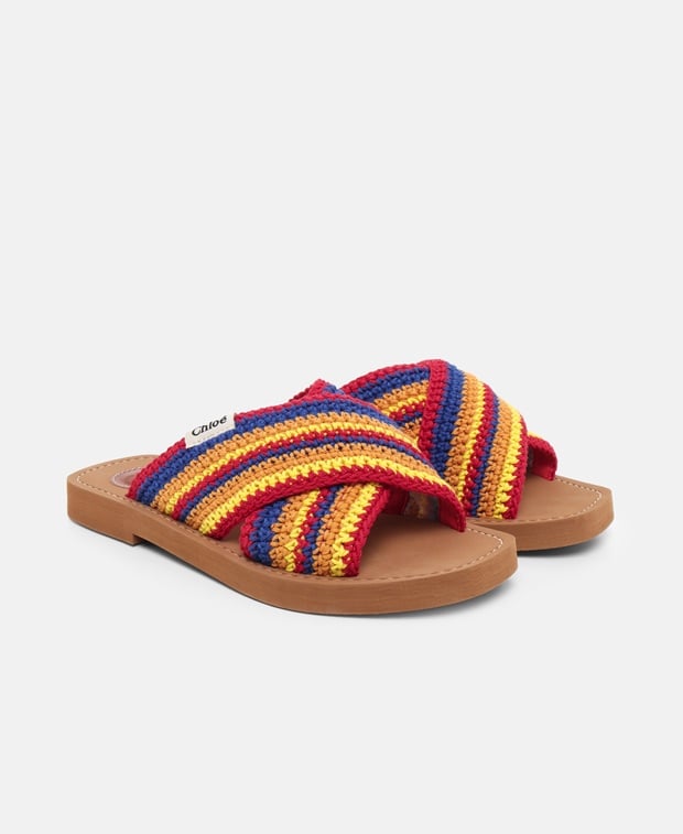 Chloé Slides Woody