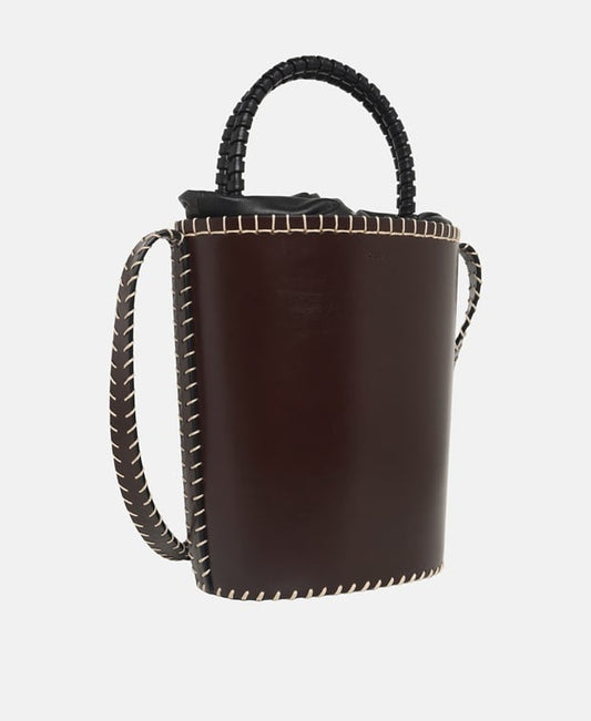 Chloé Leather bucketbag Brown