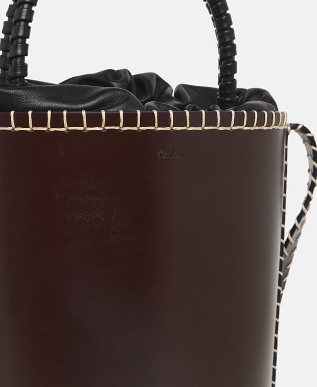 Chloé Leather bucketbag Brown