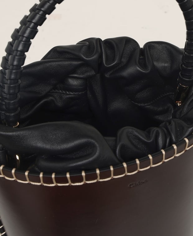 Chloé Leather bucketbag Brown