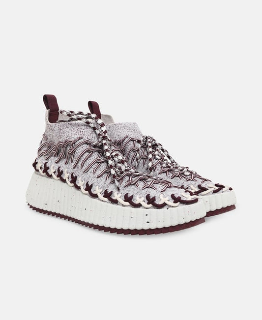 Chloé Nama Wedge sneakers Purple