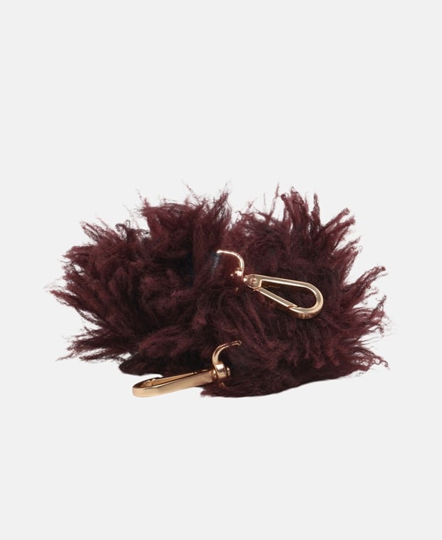 See by Chloé Leather shoulder strap Purple