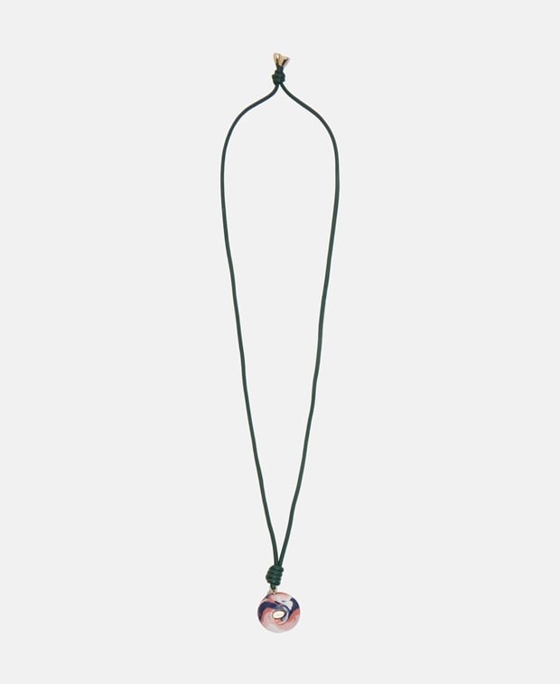Chloé Necklace with pendant Green
