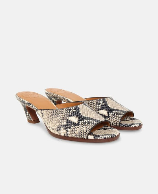Chloé Oli Mules Grey