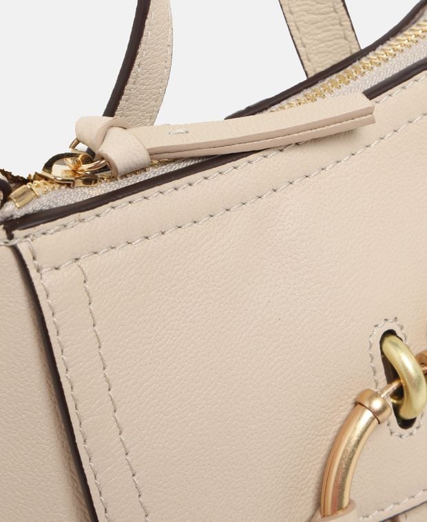 See by Chloé Leather backpack Beige