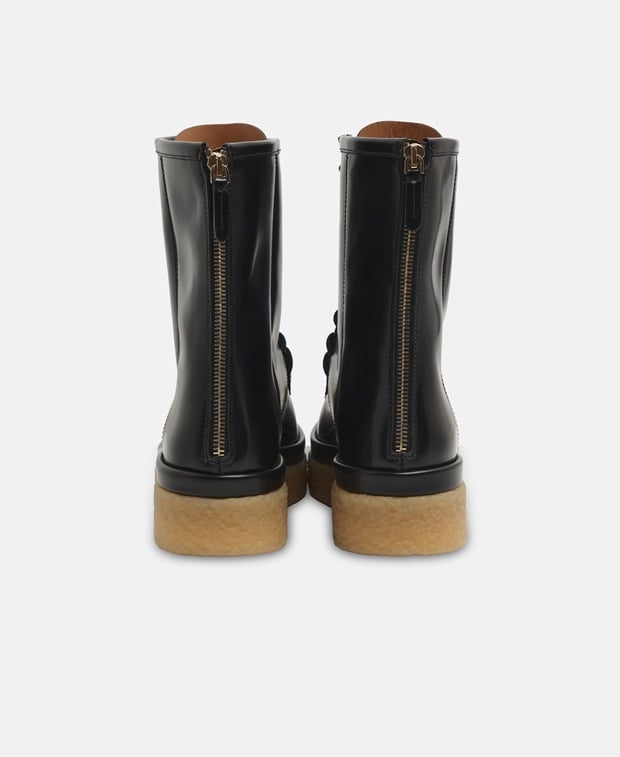 Chloé Jamie Lace-up ankle boot Black