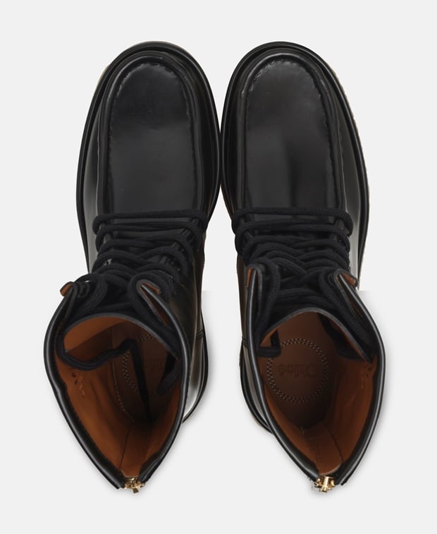 Chloé Jamie Lace-up ankle boot Black