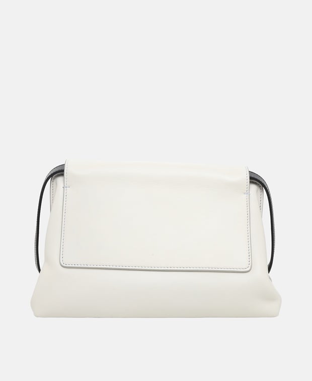 Chloé Penelope Leather shoulder bag White Gold