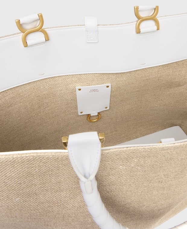 Chloé Marcie Tote Bag Sand
