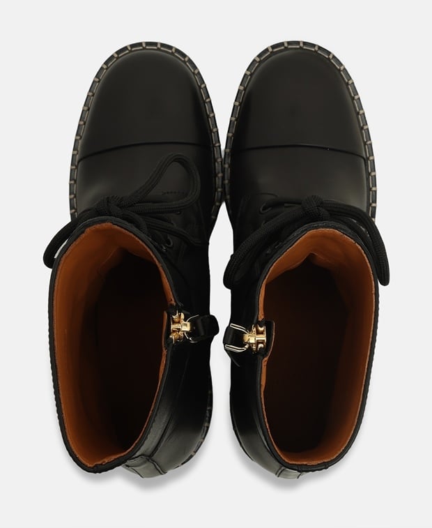 Chloé Noua Lace-up ankle boot Black