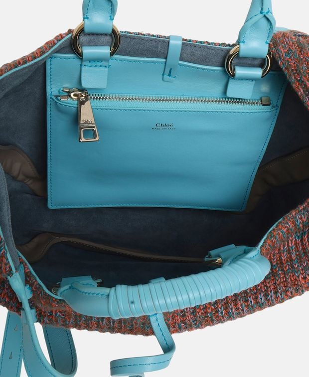Chloé Deia Handbag Blue