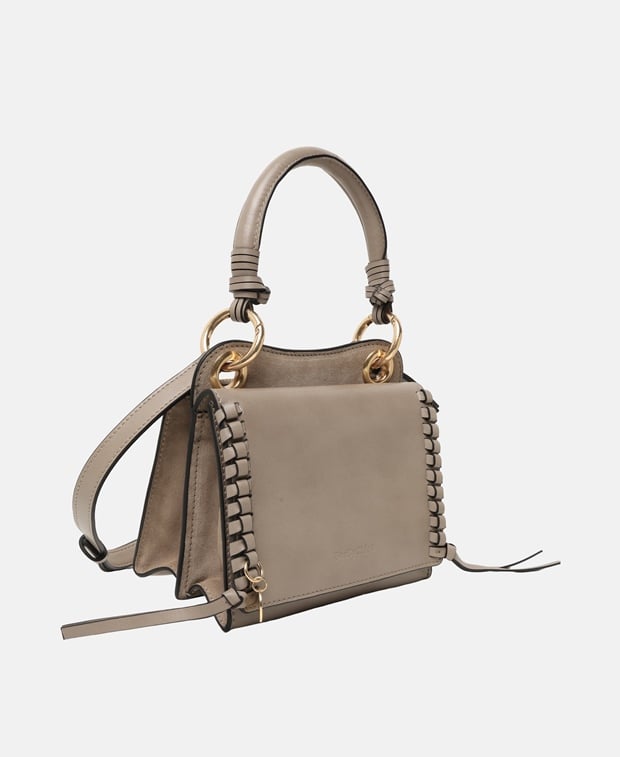 See by Chloé Tilda Leather cross body bag Grey