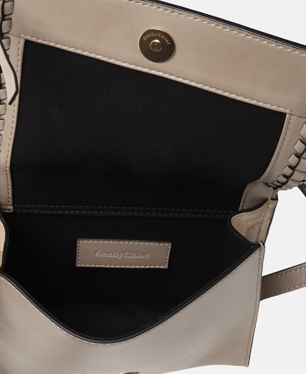 See by Chloé Tilda Leather cross body bag Grey