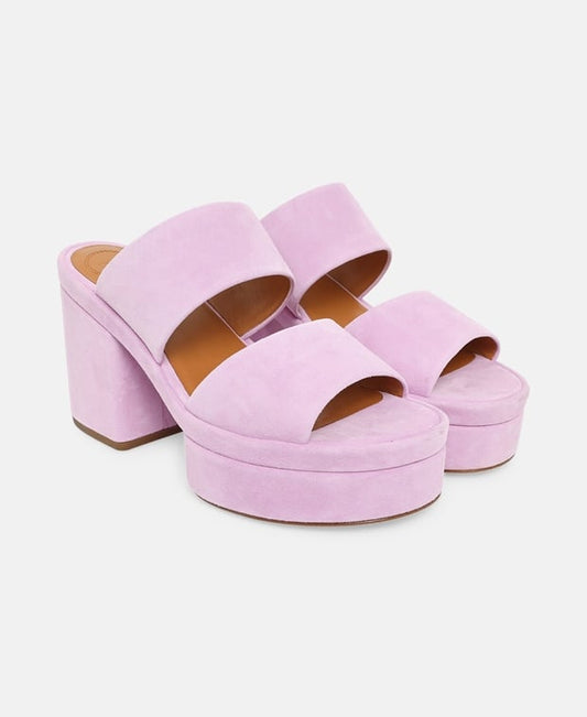 Chloé Odina Heeled sandals Lilac
