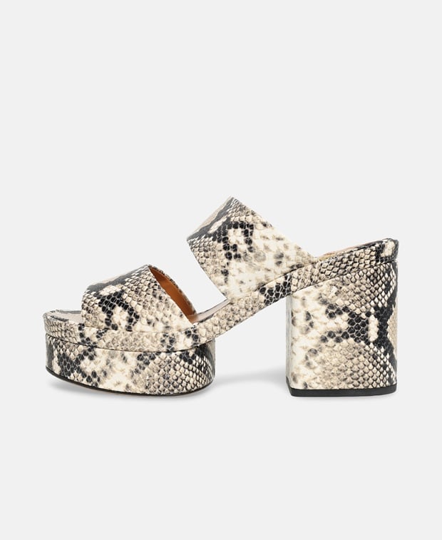 Chloé Odina Mules Greige