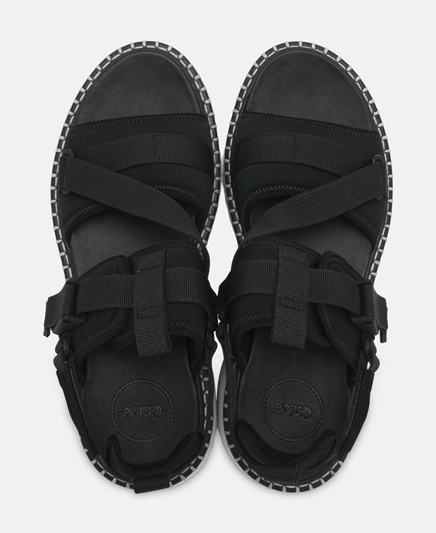 Chloé Lilli Ankle strap sandals Black
