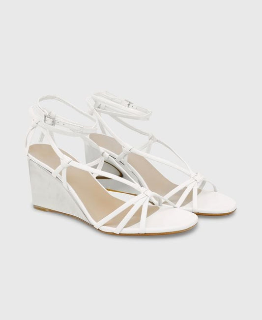 Chloé Wedge sandals White Gold