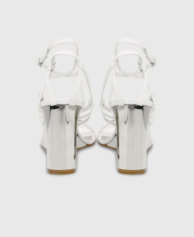 Chloé Wedge sandals White Gold