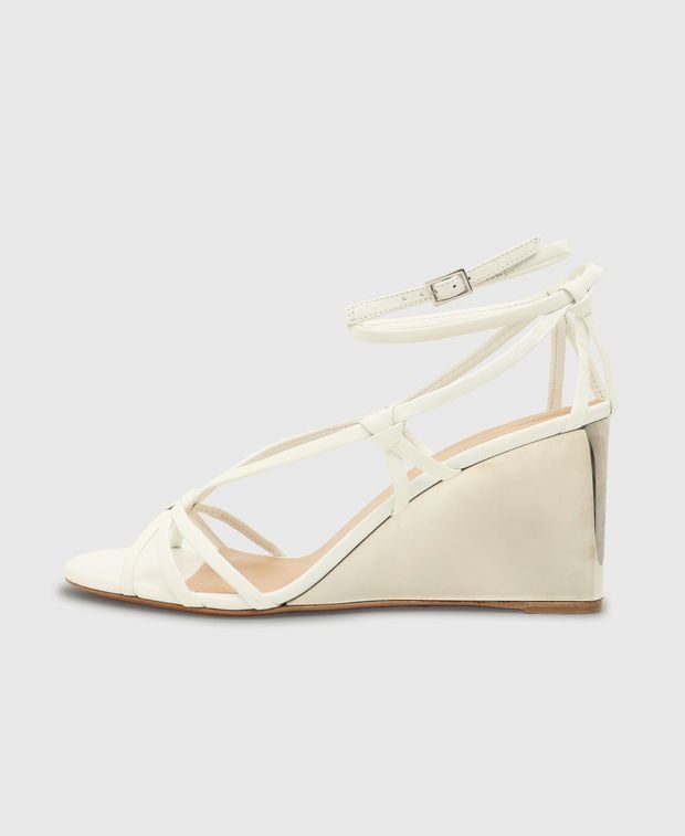 Chloé Wedge sandals White Gold