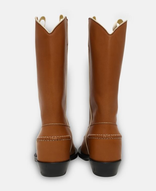 Chloé Nellie Cowboy boots Beige
