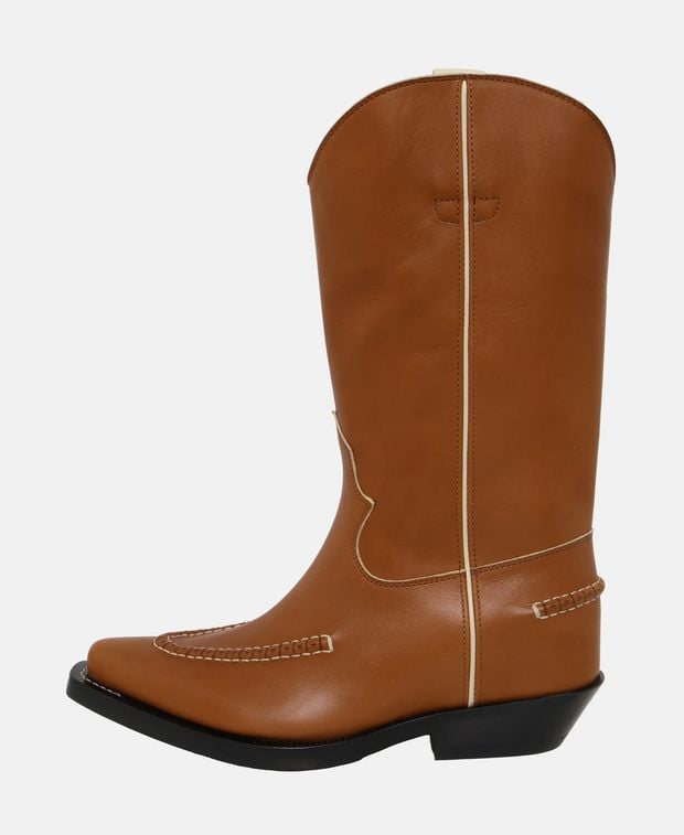 Chloé Nellie Cowboy boots Beige