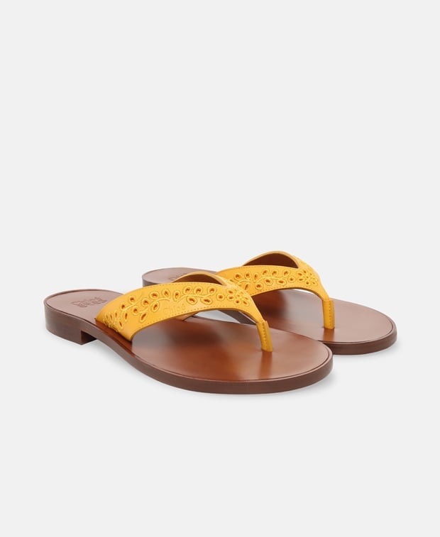 Chloé Sandals Pumpkin Orange