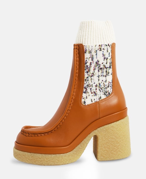 Chloé Jamie Ankle boots Champagne
