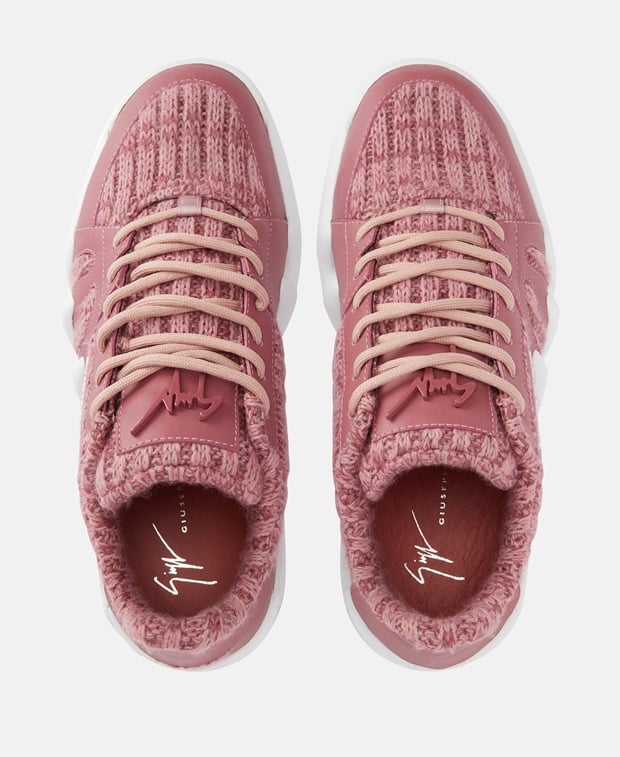 Giuseppe Zanotti Talon Wedge sneakers Antique Pink