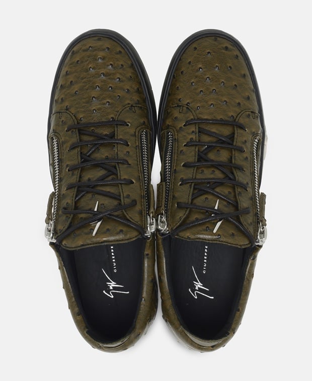 Giuseppe Zanotti Callen Sneakers Silver