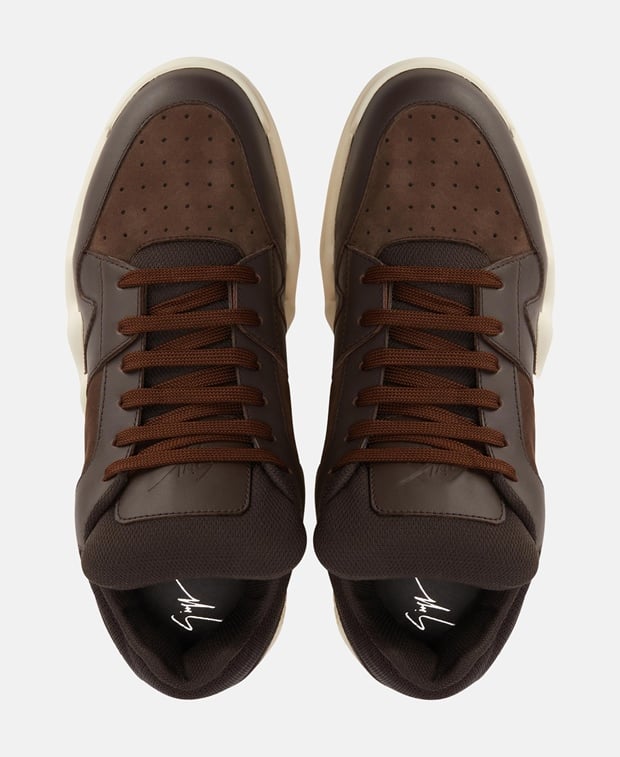Giuseppe Zanotti Talon Wedge sneakers Brown