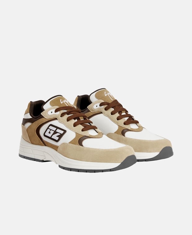 Giuseppe Zanotti Runner Sneakers Beige