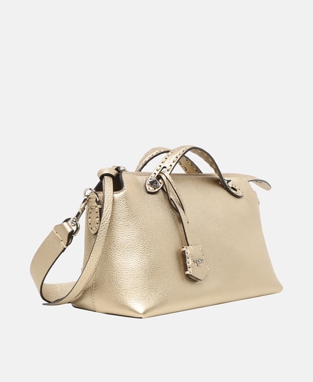 Fendi By The Way Leather handbag Gold