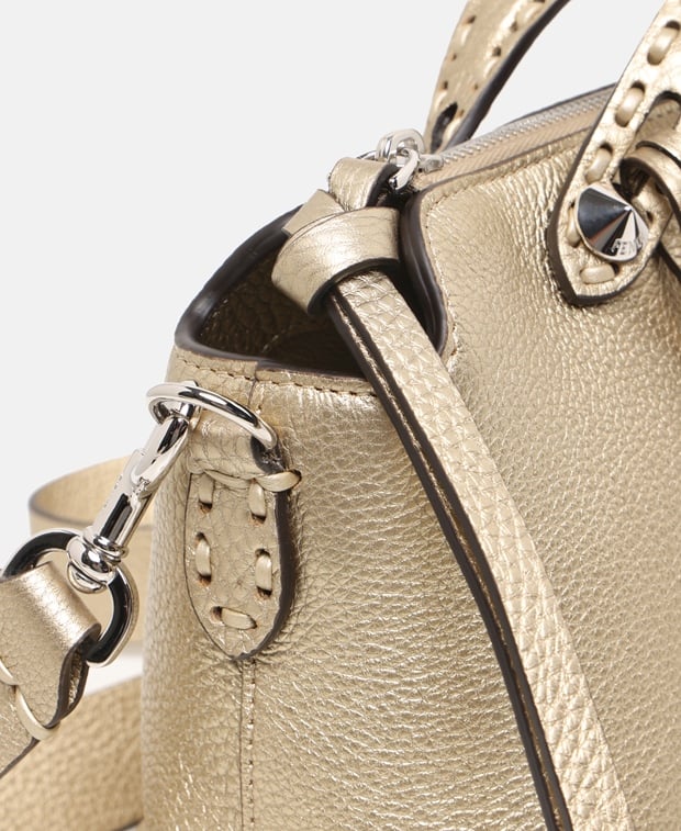 Fendi By The Way Leather handbag Gold