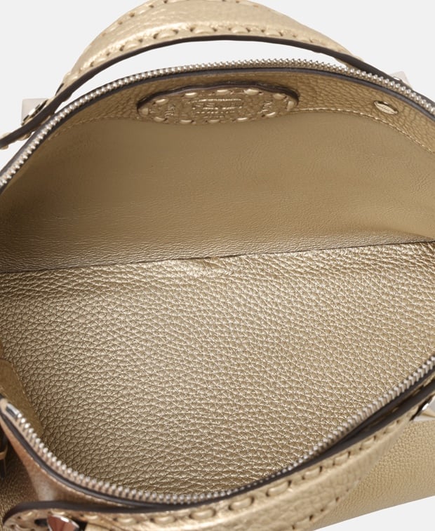 Fendi By The Way Leather handbag Gold