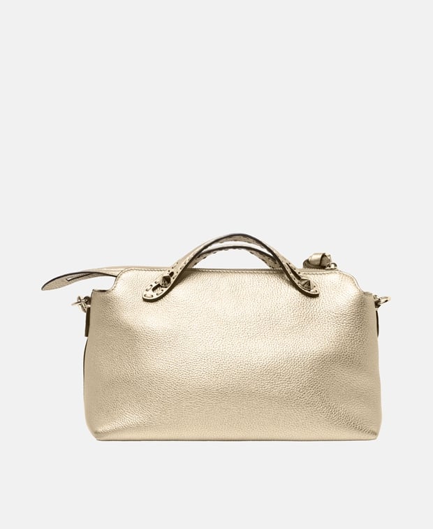 Fendi By The Way Leather handbag Gold