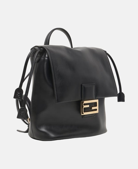 Fendi Leather backpack Black