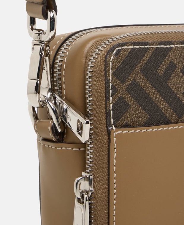 Fendi Leather cross body bag Anthracite
