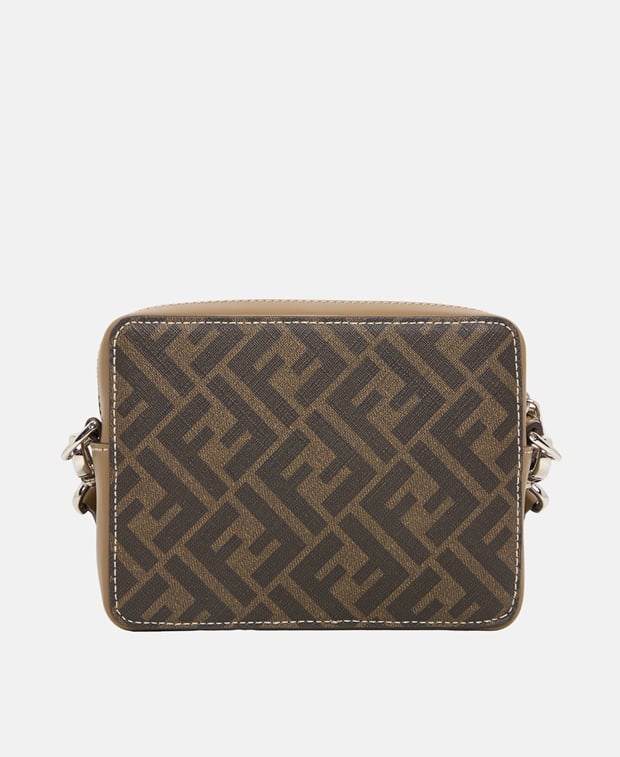 Fendi Leather cross body bag Anthracite