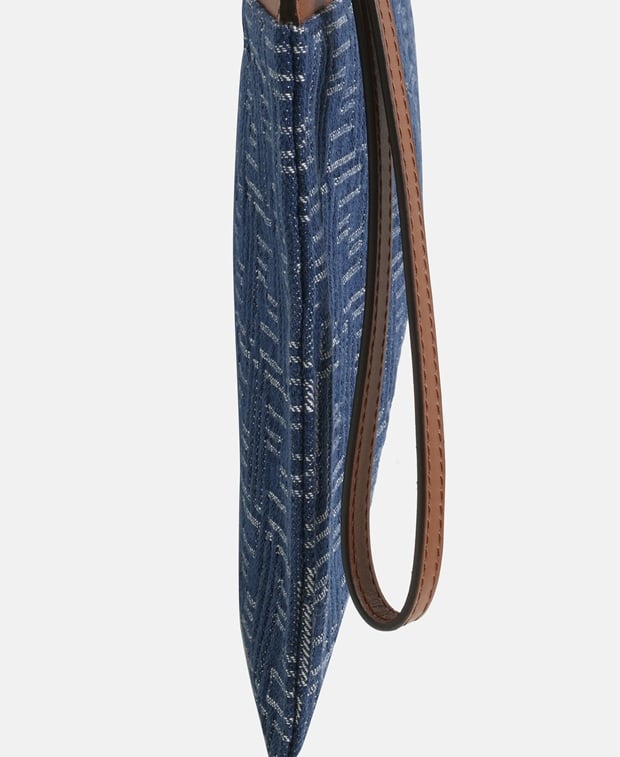Fendi Leather clutch Dark Blue
