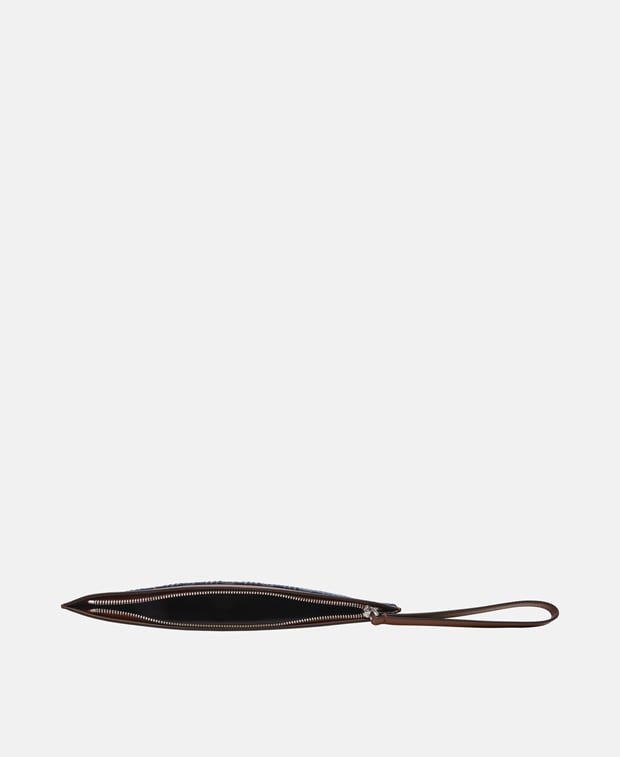 Fendi Leather clutch Dark Blue