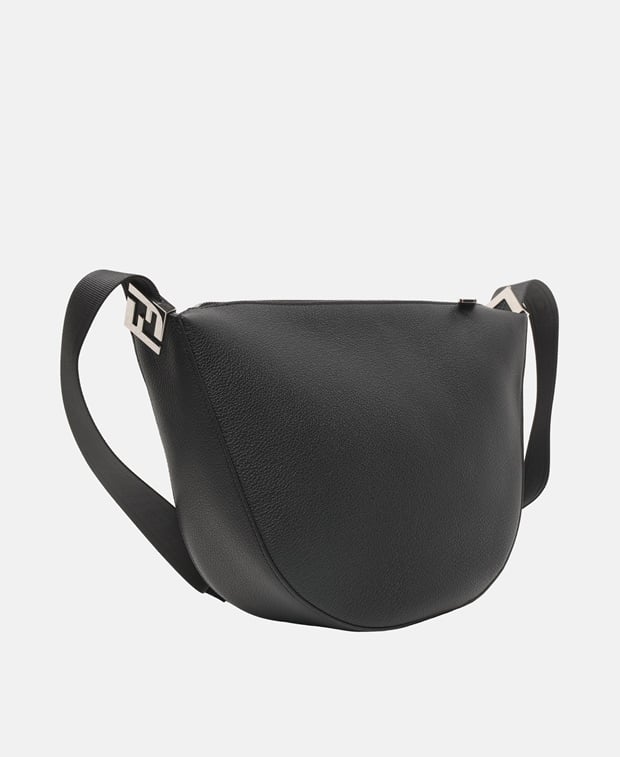 Fendi Melon Leather cross body bag Black