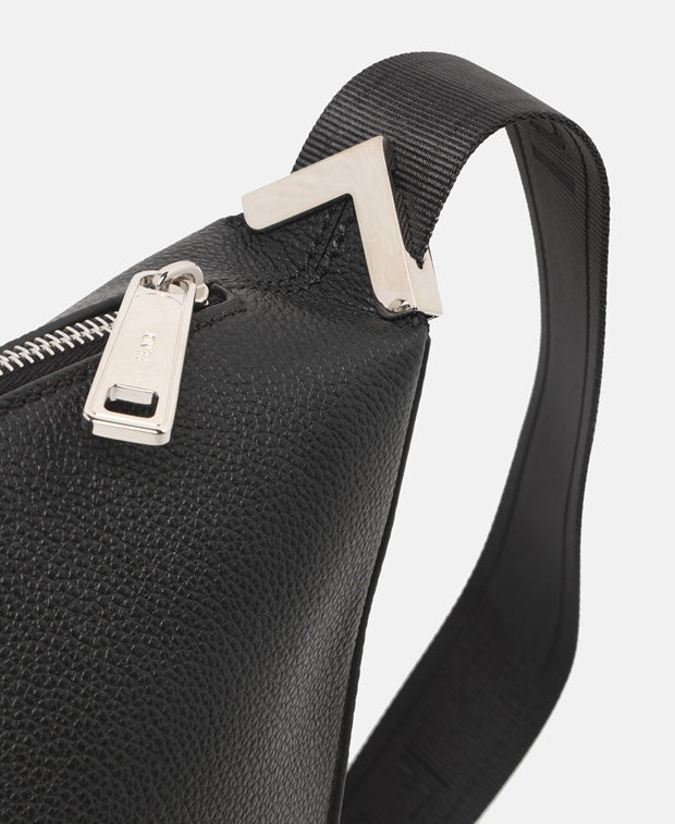 Fendi Melon Leather cross body bag Black