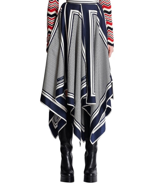 Balmain Silk skirt