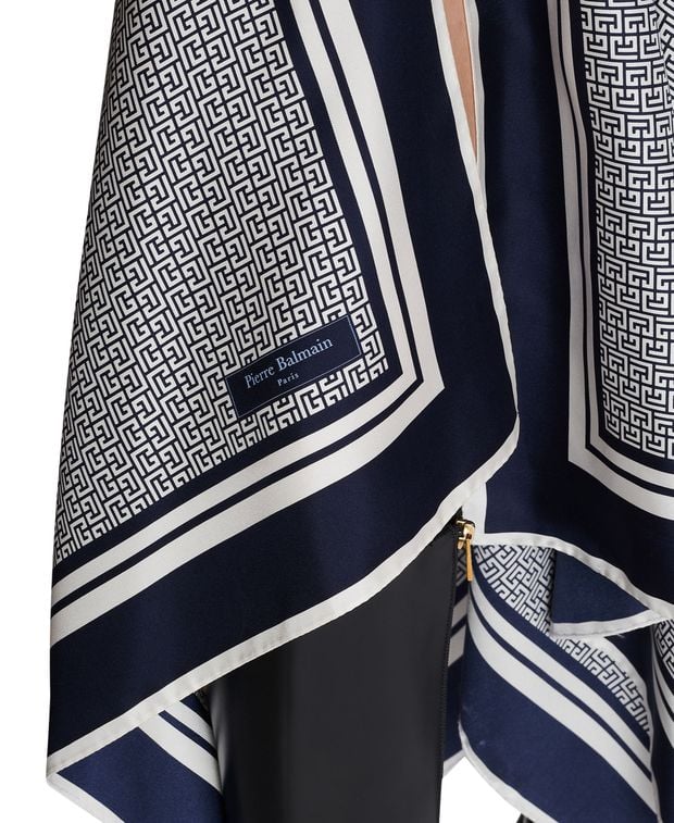 Balmain Silk skirt