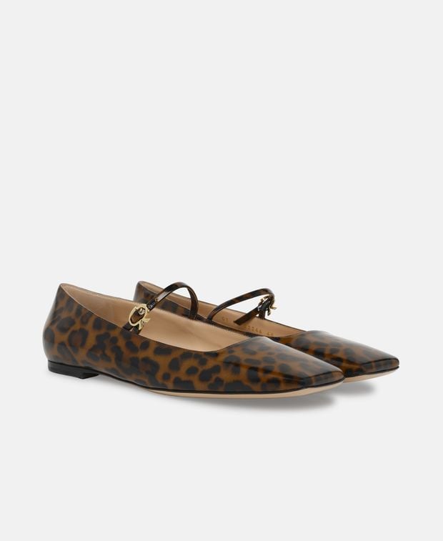 Gianvito Rossi Ballerina flat with straps