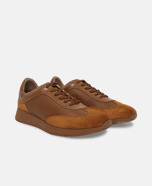 Gianvito Rossi Grand Prix Sneakers Brown
