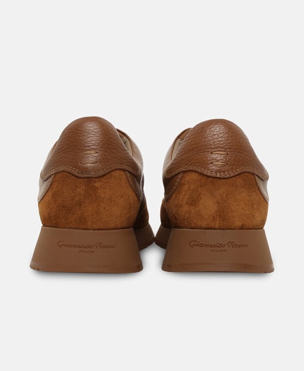 Gianvito Rossi Grand Prix Sneakers Brown