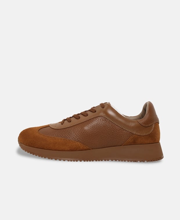 Gianvito Rossi Grand Prix Sneakers Brown