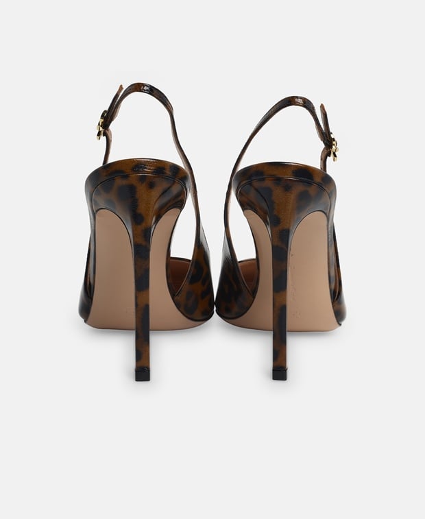 Gianvito Rossi Christina Slingback pumps Brown